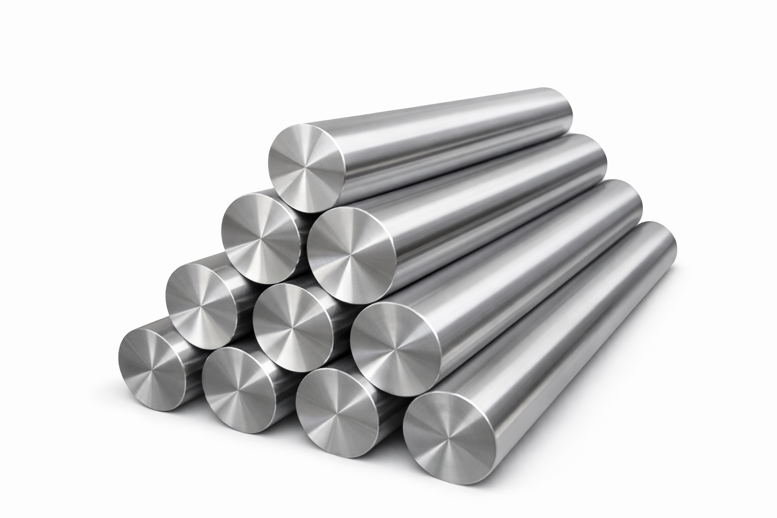 Premium SS 304L round bars traded and exported by Arihant Metal